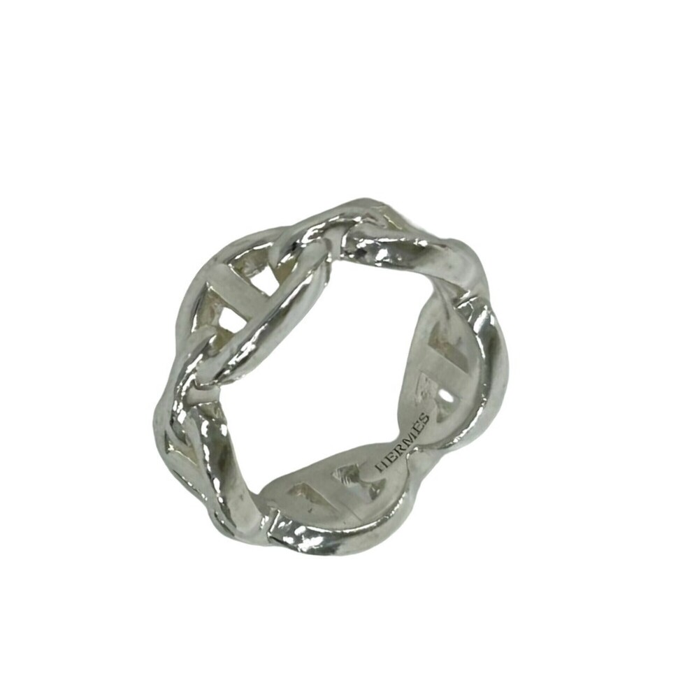 HERMES Silver Ring #48